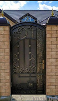 Калитки кованые, решетки на окна кованые, двери с элементами ковки, ворота